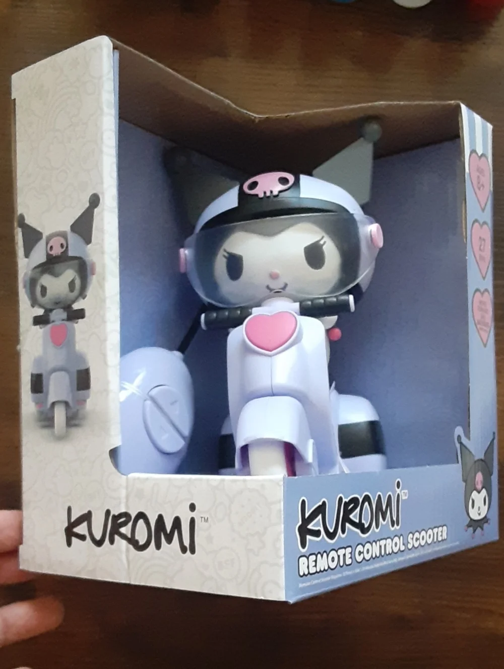 Kuromi Remote Control Scooter - Pink & Lavender